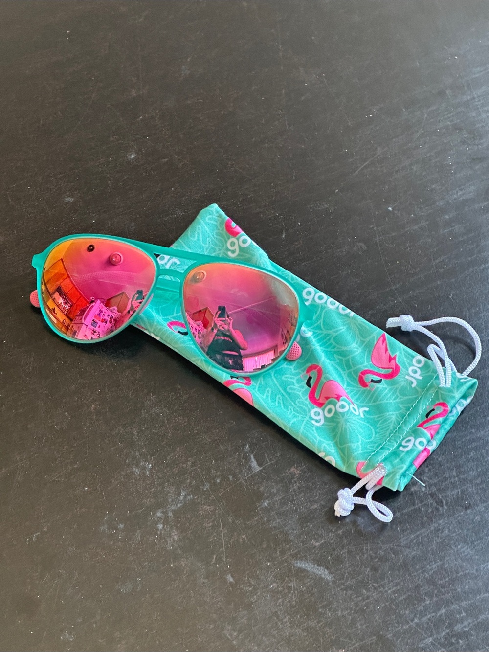 Goodr “Kitty Hawkers’ Ray Blockers Mach G Sunglasses